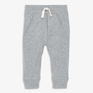 Primary Heathered Easy Pants sz 6-12 months Pull On Sweatpants